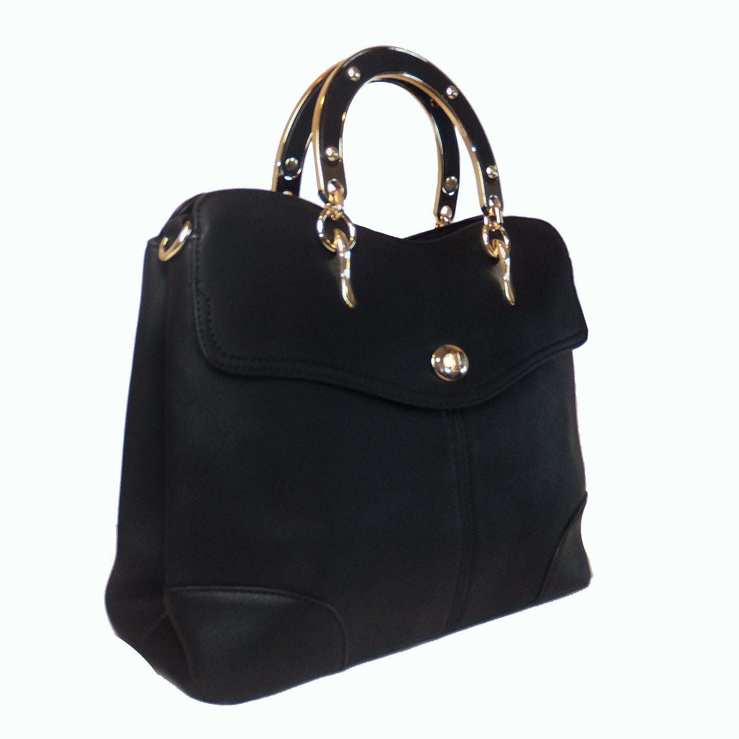 "CIARAN” STRUCTURED TOTE Handbag by lithyc - lithyc.com