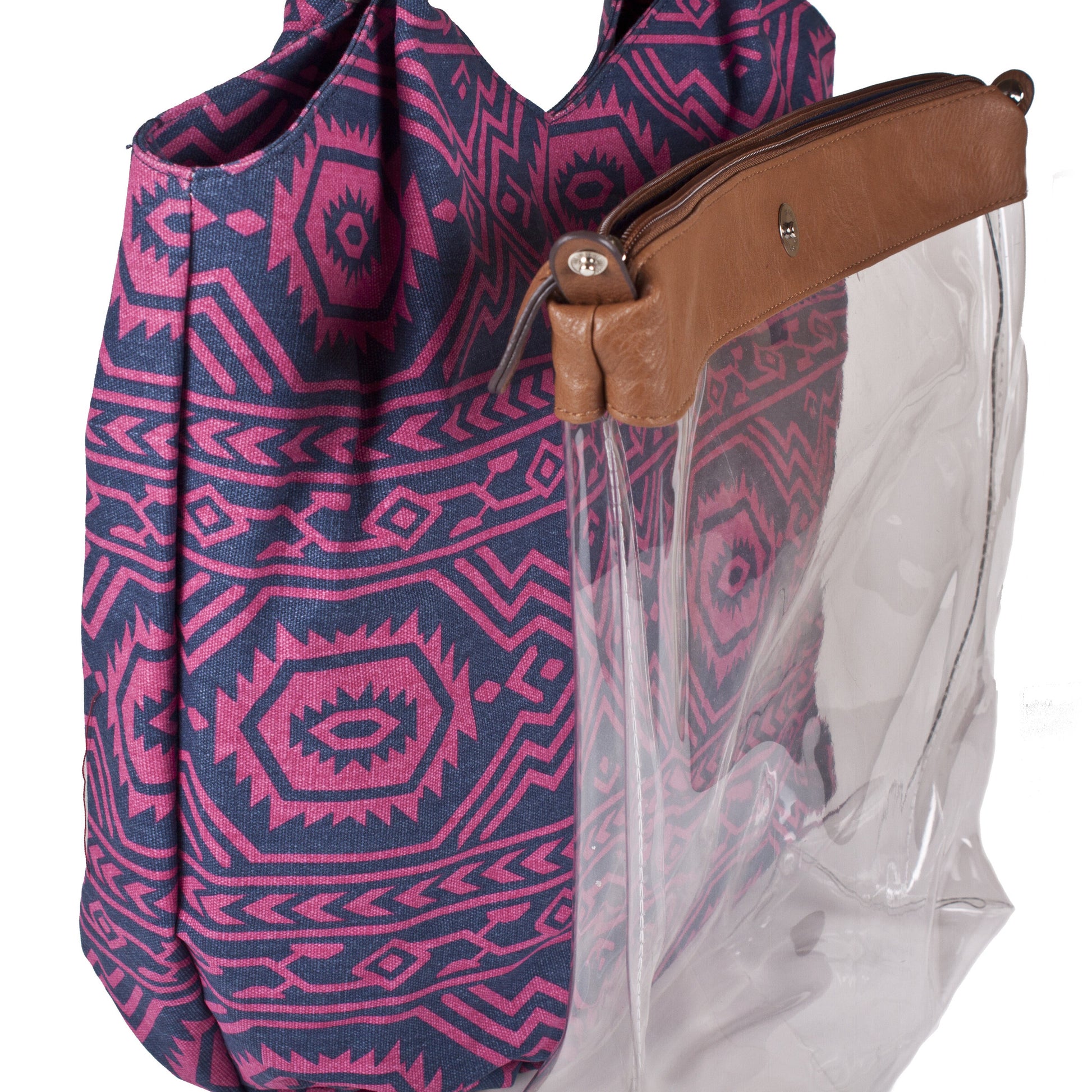 Bueno 2-in-1 'Lucy' Aztec Canvas Tote - lithyc.com