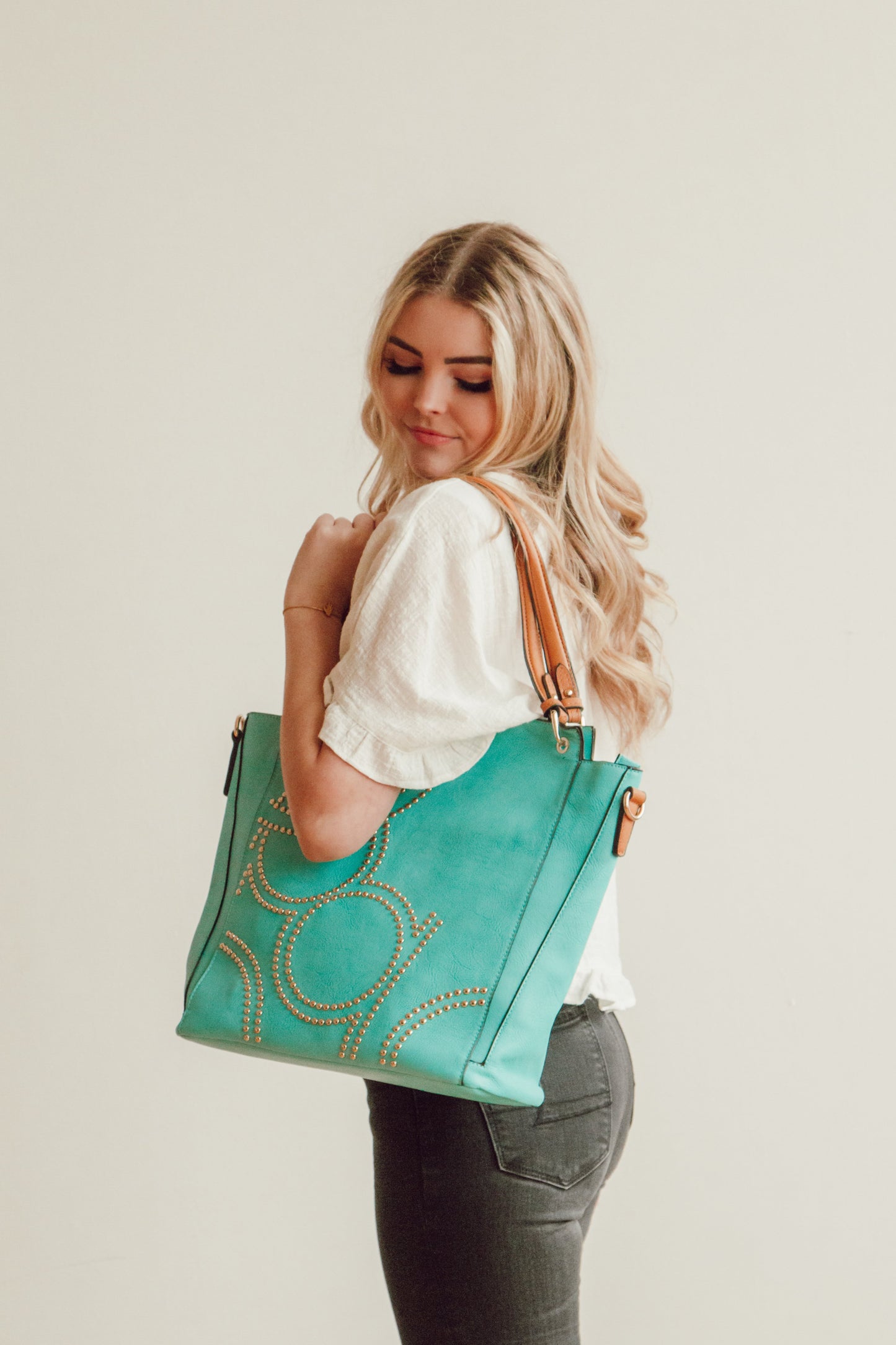 "LAYLA" SHOULDER TOTE handbag by lithyc - lithyc.com