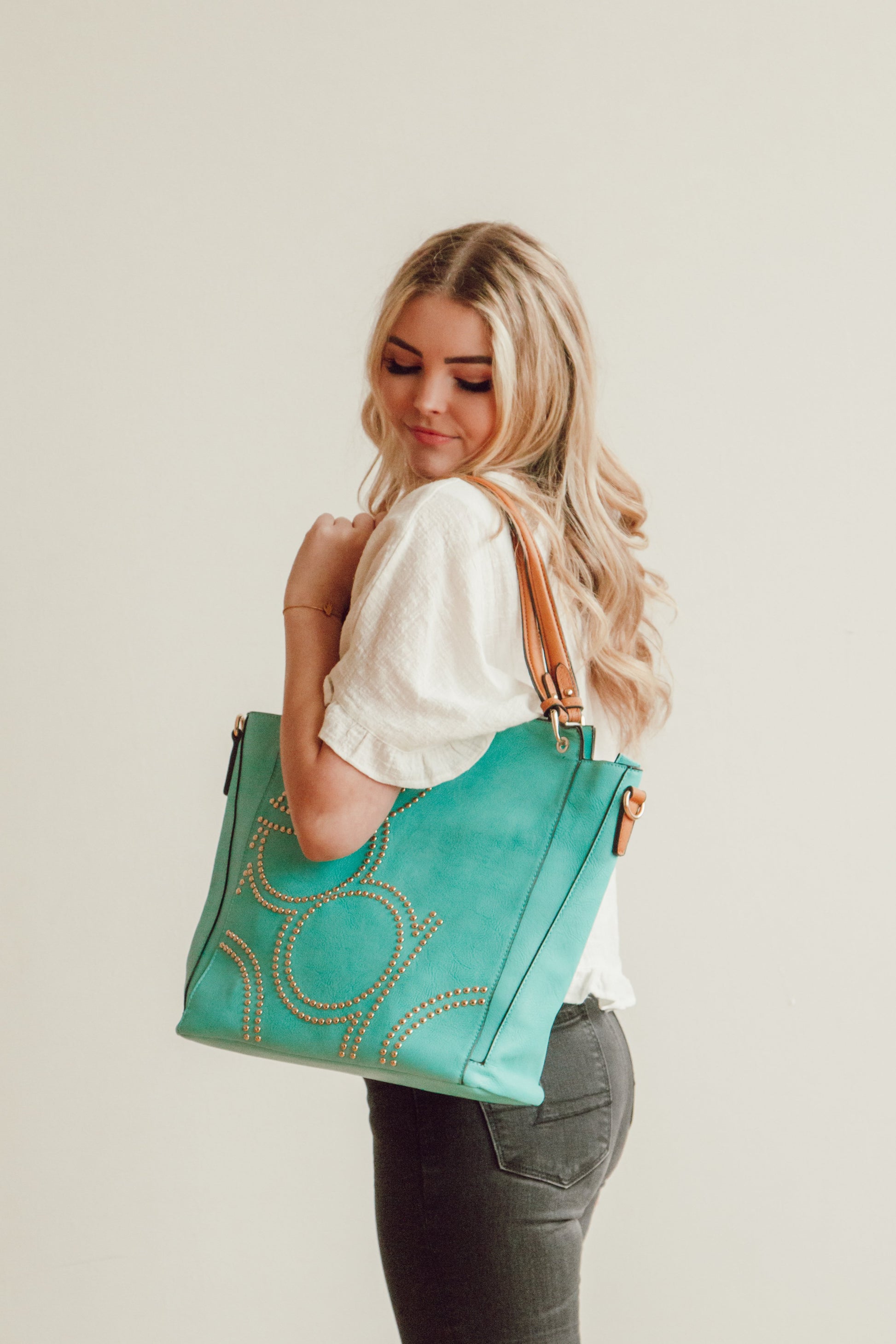 "LAYLA" SHOULDER TOTE handbag by lithyc - lithyc.com