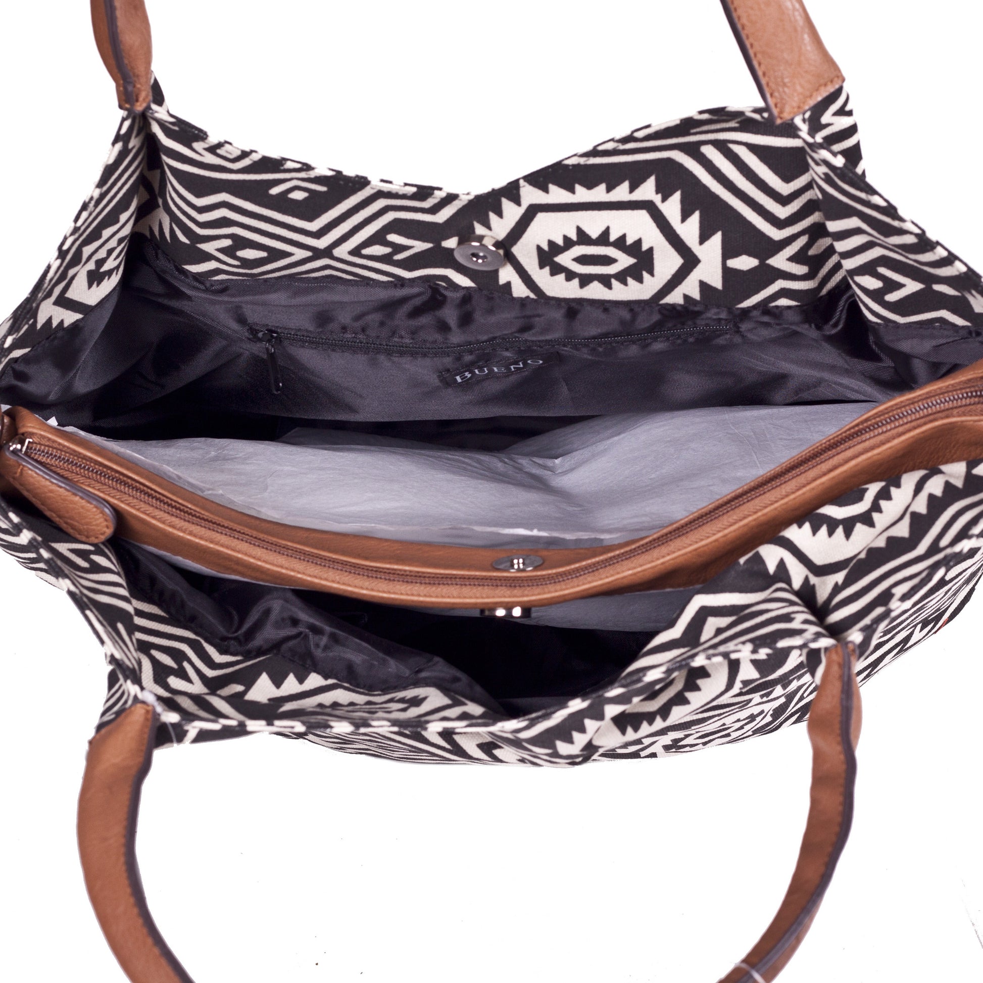 Bueno 2-in-1 'Lucy' Aztec Canvas Tote - lithyc.com