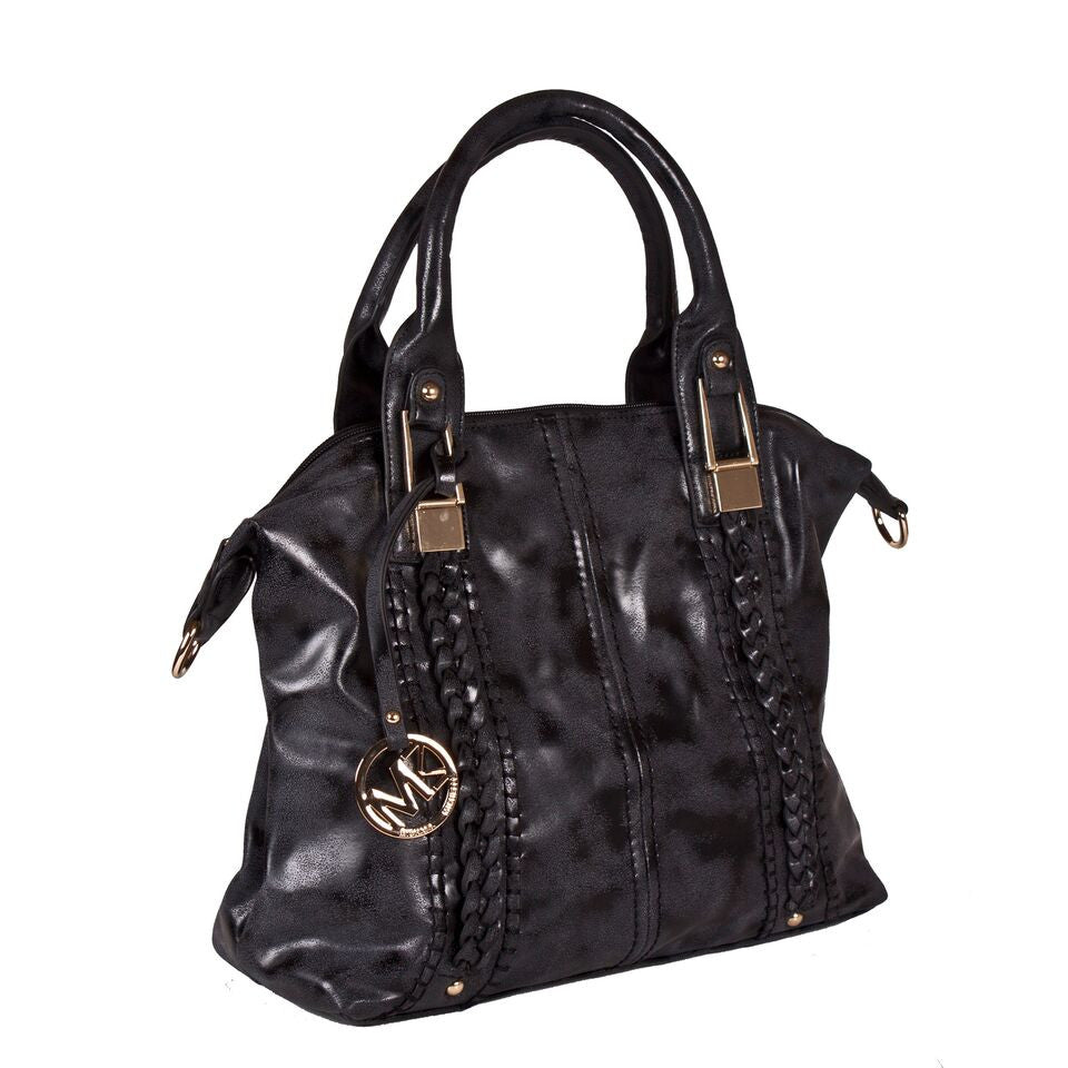 Michael Michelle 'Lola' Medium Vegan Leather Tote Handbag - lithyc.com