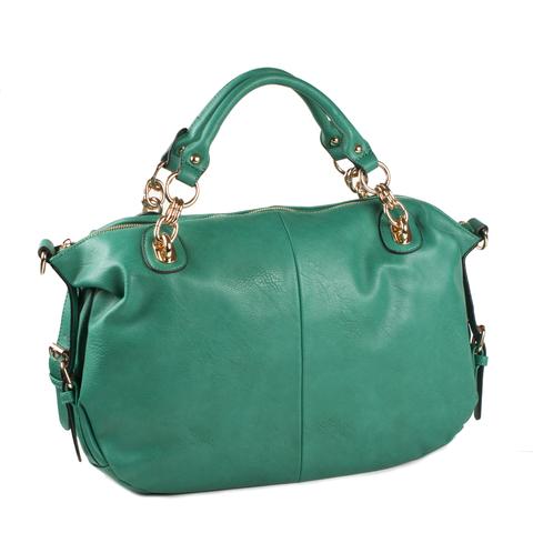 Moda Luxe, Bags, Green Messenger Bag